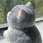 Sumoravibe - Giocattolo Antistress Carino e Morbido Squishy a Forma di Gatto