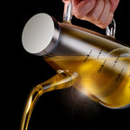 Sumoravibe - Bottiglia Dispenser per Olio con Beccuccio Antigoccia