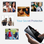 Sumoravibe - 2 in 1 Custodia per telefono con pellicola privacy per iPhone