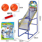 Sumoravibe - Gioco arcade di basket per bambini da interno con 4 palloni