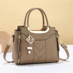 Sumoravibe - Elegante borsa da donna con manico superiore e tracolla